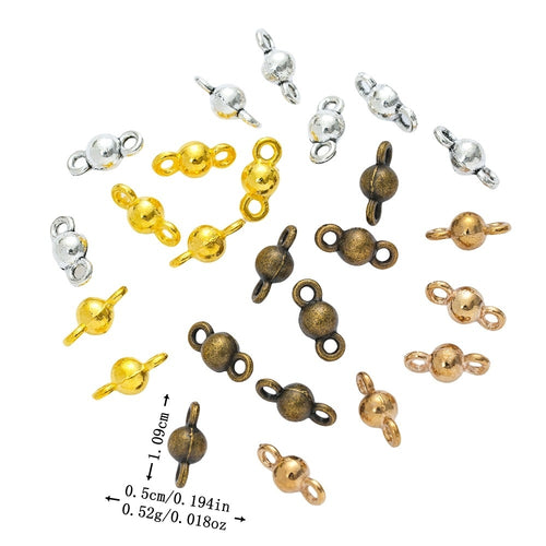 5mm Zinc Alloy Jewelry Findings Accessories for DIY Jewelry Making