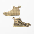 Zinc Alloy Sneaker Charm Pendant No.803441 for DIY Necklace Bracelet Jewelry Making view 2