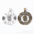 Zinc Alloy Chinese Knot Charm Pendant No.850362 for DIY Necklace Bracelet Jewelry Making view 1