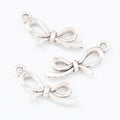 Zinc Alloy Bow Charm Pendant No.007261 for DIY Necklace Bracelet Jewelry Making view 3