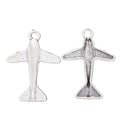 Zinc Alloy Airplane Charm Pendant No.471609 for DIY Necklace Bracelet Jewelry Making view 3