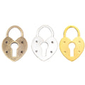 Zinc Alloy Heart Lock Charm Pendant No.388210 for DIY Necklace Bracelet Jewelry Making view 5
