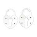 Zinc Alloy Heart Lock Charm Pendant No.388210 for DIY Necklace Bracelet Jewelry Making view 3