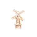 Zinc Alloy Windmill Charm Pendant for DIY Necklace Bracelet Jewelry Making view 4