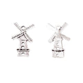 Zinc Alloy Windmill Charm Pendant for DIY Necklace Bracelet Jewelry Making view 3