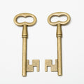 Zinc Alloy Key Charm Pendant No.479079 for DIY Necklace Bracelet Jewelry Making view 2