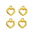 Zinc Alloy Heart Charm Pendant No.679756 for DIY Necklace Bracelet Jewelry Making view 4