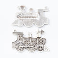 Zinc Alloy Train Charm Pendant for DIY Necklace Bracelet Jewelry Making view 2