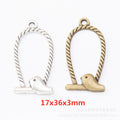 Zinc Alloy Bird Cage Charm Pendant No.945006 for DIY Necklace Bracelet Jewelry Making view 1