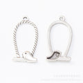 Zinc Alloy Bird Cage Charm Pendant No.945006 for DIY Necklace Bracelet Jewelry Making view 3