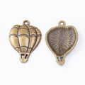 Zinc Alloy Hot Air Balloon Charm Pendant No.158173 for DIY Necklace Bracelet Jewelry Making view 3
