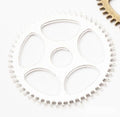 Round Gear Metal Connector Components in 2 Finishes view 3