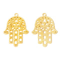 DIY Vintage Alloy Hand Palm Pendants For Zakka Style Necklace Bracelet Jewelry Accessories view 4