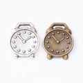 Zinc Alloy Clock Charm Pendant No.301177 for DIY Necklace Bracelet Jewelry Making view 1