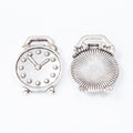 Zinc Alloy Clock Charm Pendant No.301177 for DIY Necklace Bracelet Jewelry Making view 3