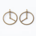 Zinc Alloy Clock Gear Charm Pendant for DIY Necklace Bracelet Jewelry Making view 3