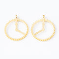 Zinc Alloy Clock Gear Charm Pendant for DIY Necklace Bracelet Jewelry Making view 4