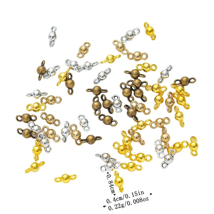 4mm Zinc Alloy Jewelry Findings Accessories for DIY Jewelry Making