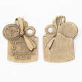 Zinc Alloy Gear Clock Charm Pendant No.244463 for DIY Necklace Bracelet Jewelry Making view 3