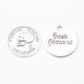 Zinc Alloy Skull Charm Pendant No.936455 for DIY Necklace Bracelet Jewelry Making view 2