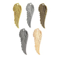 Zinc Alloy Wing Charm Pendant for DIY Necklace Bracelet Jewelry Making view 5