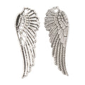 Zinc Alloy Wing Charm Pendant for DIY Necklace Bracelet Jewelry Making view 3