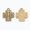 Zinc Alloy Cross Charm Pendant No.234372 for DIY Necklace Bracelet Jewelry Making view 3