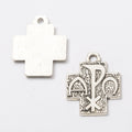 Zinc Alloy Cross Charm Pendant No.234372 for DIY Necklace Bracelet Jewelry Making view 2