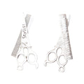 Zinc Alloy Scissors Comb Charm Pendant for DIY Necklace Bracelet Jewelry Making view 3