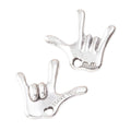 Zinc Alloy Hand Charm Pendant No.058743 for DIY Necklace Bracelet Jewelry Making view 4