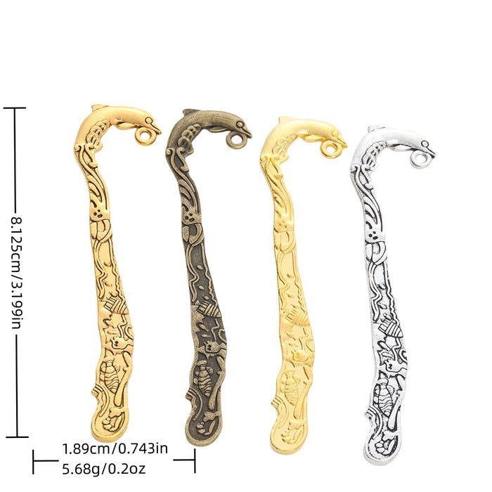 Zinc Alloy Bookmark Charm Pendant No.622062 for DIY Necklace Bracelet Jewelry Making