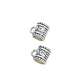 DIY Jewelry Accessory Vintage Alloy Large Hole Bracelet Three Way Connector Beads view 4