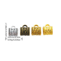 DIY Jewelry Accessory Vintage Alloy Large Hole Bracelet Three Way Connector Beads view 1