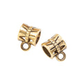 DIY Vintage Alloy Three Way Guru Bead Single Loop Large Hole Bead For Bracelet Making view 3