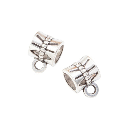 DIY Vintage Alloy Three Way Guru Bead Single Loop Large Hole Bead For Bracelet Making
