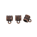 DIY Vintage Alloy Three Way Guru Bead Single Loop Large Hole Bead For Bracelet Making view 5