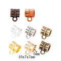 DIY Vintage Alloy Three Way Guru Bead Single Loop Large Hole Bead For Bracelet Making view 1