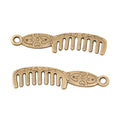Zinc Alloy Comb Charm Pendant for DIY Necklace Bracelet Jewelry Making view 2
