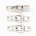 Zinc Alloy Belt Charm Pendant for DIY Necklace Bracelet Jewelry Making view 2