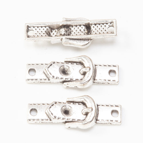 Zinc Alloy Belt Charm Pendant for DIY Necklace Bracelet Jewelry Making
