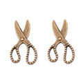 Zinc Alloy Scissors Charm Pendant No.936493 for DIY Necklace Bracelet Jewelry Making view 3