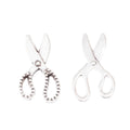 Zinc Alloy Scissors Charm Pendant No.936493 for DIY Necklace Bracelet Jewelry Making view 2