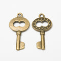 Zinc Alloy Key Charm Pendant No.121438 for DIY Necklace Bracelet Jewelry Making view 4