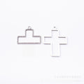Zinc Alloy Cross Charm Pendant No.197542 for DIY Necklace Bracelet Jewelry Making view 4