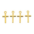 Zinc Alloy Cross Charm Pendant No.169430 for DIY Necklace Bracelet Jewelry Making view 4