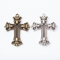 Zinc Alloy Cross Charm Pendant No.521228 for DIY Necklace Bracelet Jewelry Making view 4