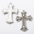 Zinc Alloy Cross Charm Pendant No.521228 for DIY Necklace Bracelet Jewelry Making view 2