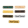 Zinc Alloy Handmade Tag Charm Pendant No.245243 for DIY Necklace Bracelet Jewelry Making view 5