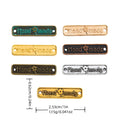 Zinc Alloy Handmade Tag Charm Pendant No.245243 for DIY Necklace Bracelet Jewelry Making view 1