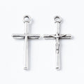 Zinc Alloy Cross Charm Pendant No.916842 for DIY Necklace Bracelet Jewelry Making view 3